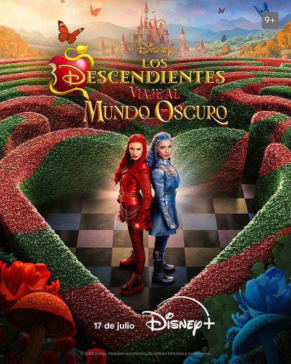 Los Descendientes: Viaje al mundo oscuro : Cartel