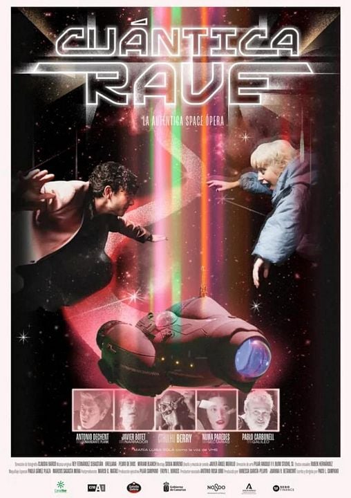 Cuántica Rave : Cartel