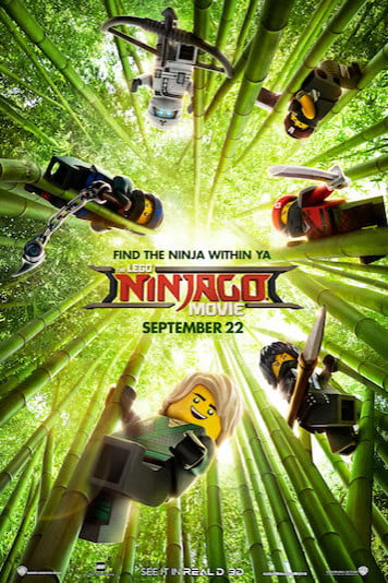 La Lego Ninjago película : Cartel