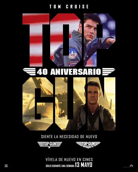 Top Gun 40 aniversario : Cartel
