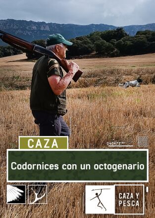 Codornices con un octogenario : Cartel