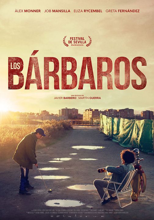 Los bárbaros : Cartel