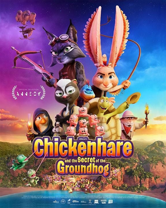 Polloliebre y el secreto de la marmota : Cartel