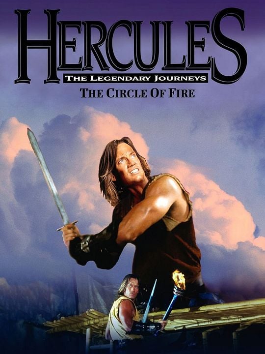 Hércules y el círculo de fuego : Cartel