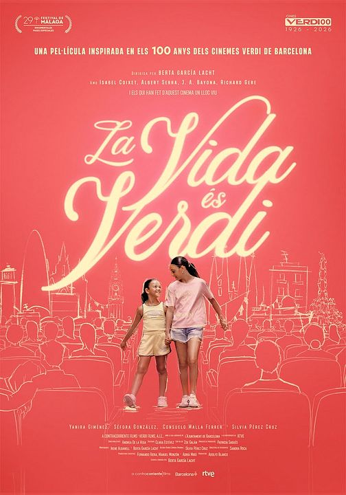 La vida és Verdi : Cartel