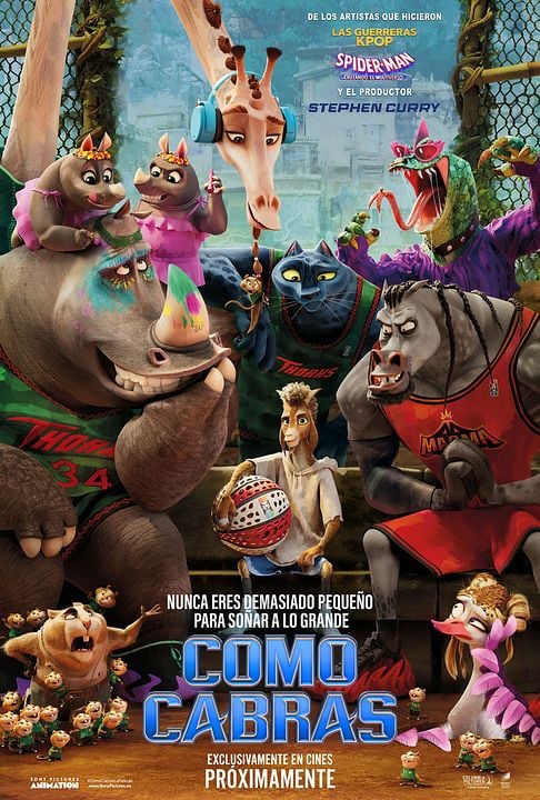 Goat: Como cabras : Cartel