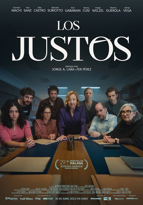 Los justos : Cartel