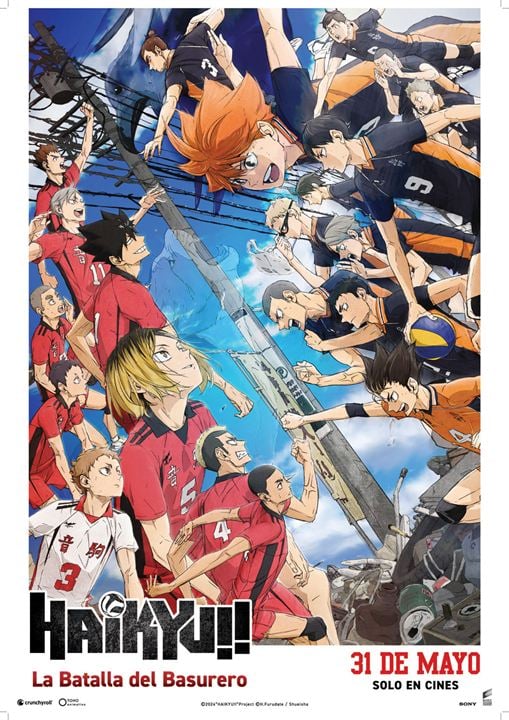 Haikyu! La batalla del basurero : Cartel