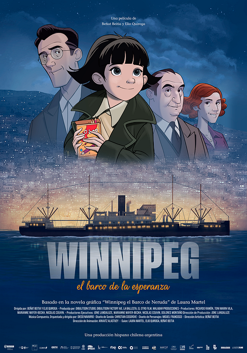 Winnipeg, el barco de la esperanza : Cartel