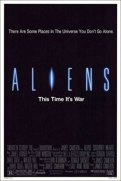 Aliens, el regreso : Cartel