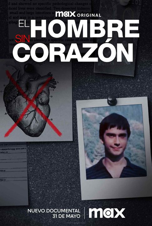 El hombre sin corazón : Cartel