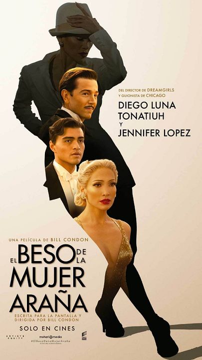 El beso de la mujer araña : Cartel