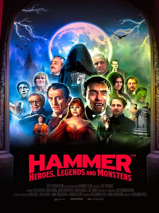 Hammer: Héroes, leyendas y monstruos : Cartel