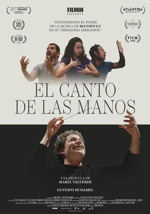 El canto de las manos : Cartel