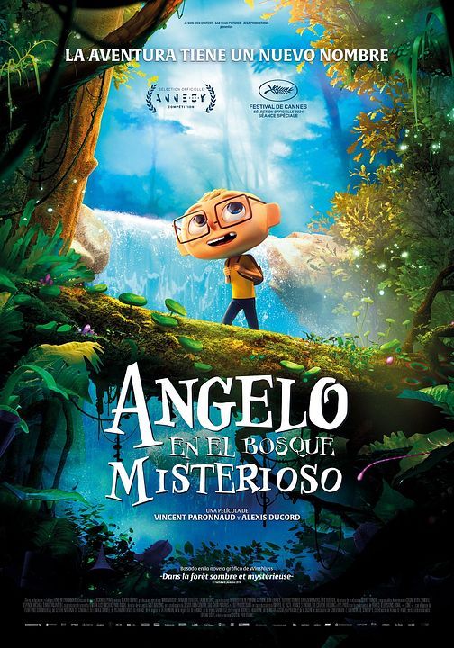 Angelo en el bosque misterioso : Cartel