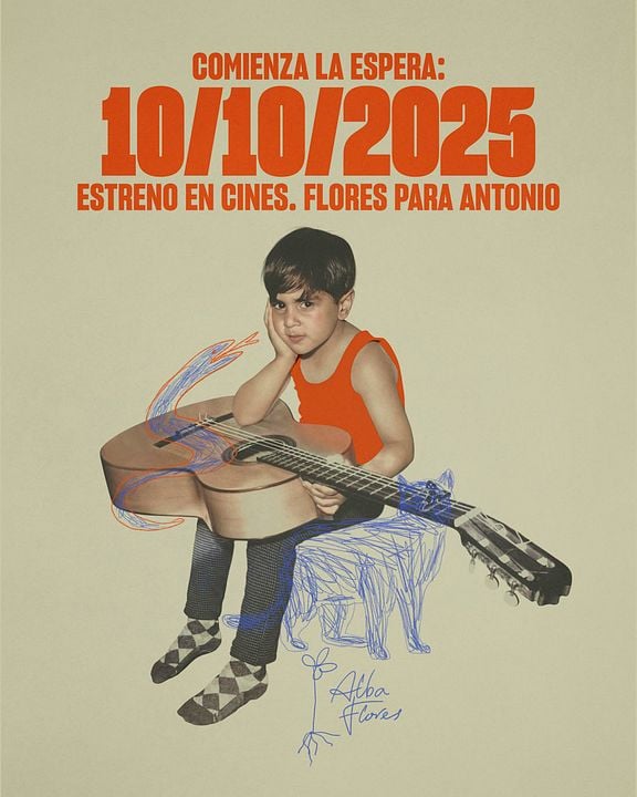 Flores para Antonio : Cartel