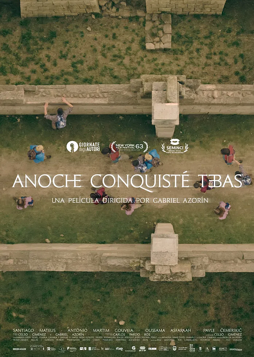 Anoche conquisté Tebas : Cartel