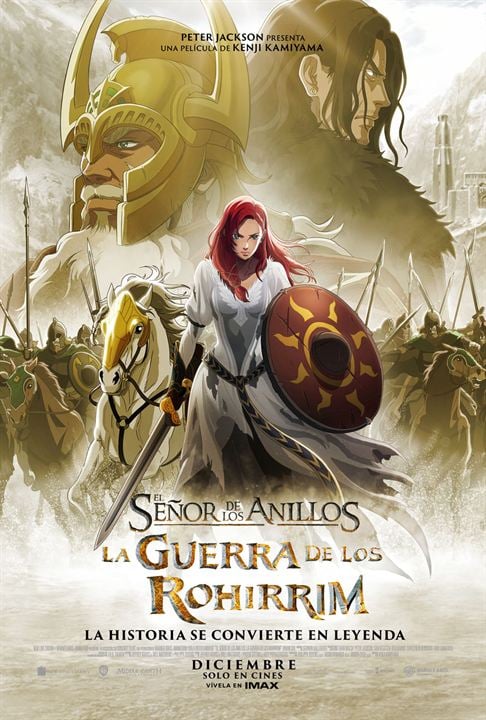 El señor de los anillos: La guerra de los Rohirrim : Cartel