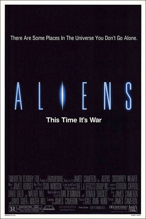 Aliens, el regreso : Cartel