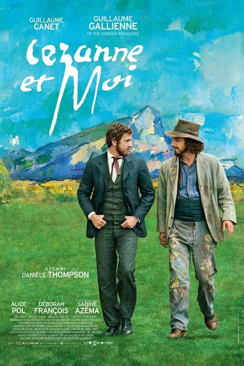 Cézanne y yo : Cartel
