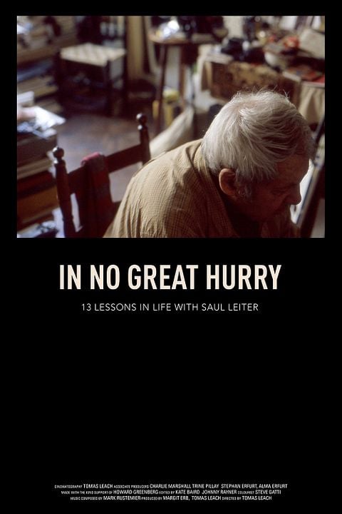 Saul Leiter, 13 lecciones de vida : Cartel