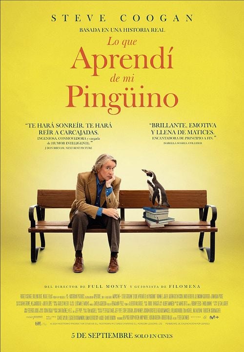 Lo que aprendí de mi pingüino : Cartel