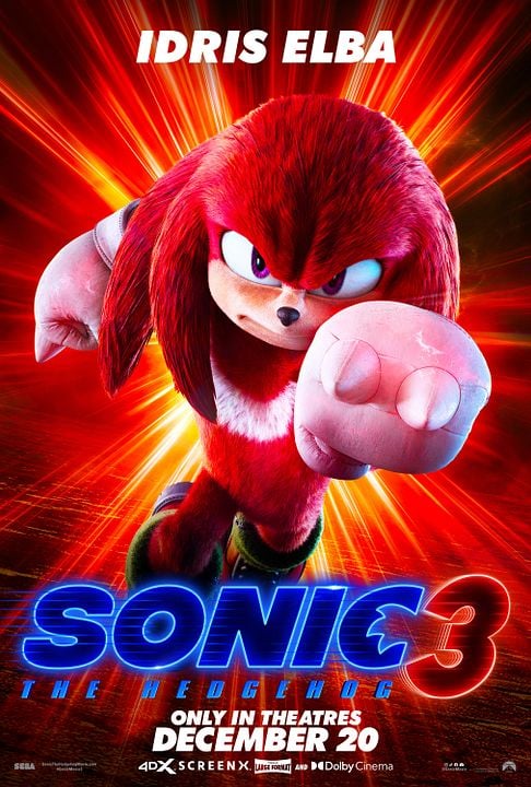 Sonic 3. La película : Cartel