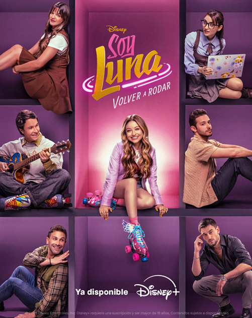 Soy Luna: Volver a Rodar : Cartel