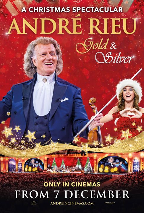 André Rieu 2024 Concierto Navidad: Gold and Silver : Cartel