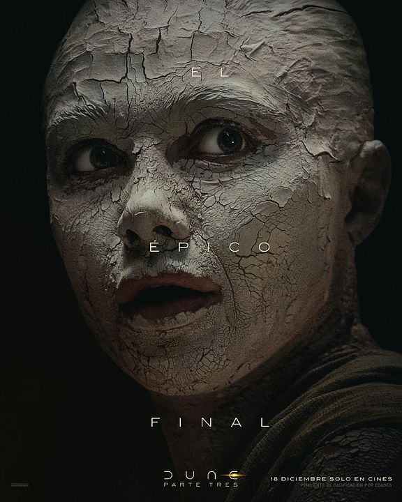 Dune: Parte tres : Cartel