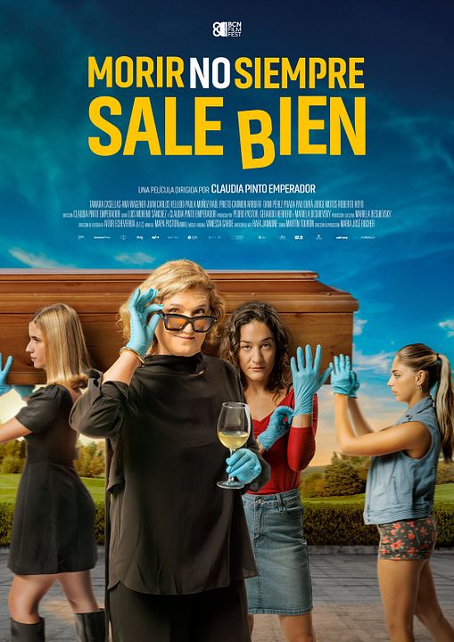 Morir no siempre sale bien : Cartel