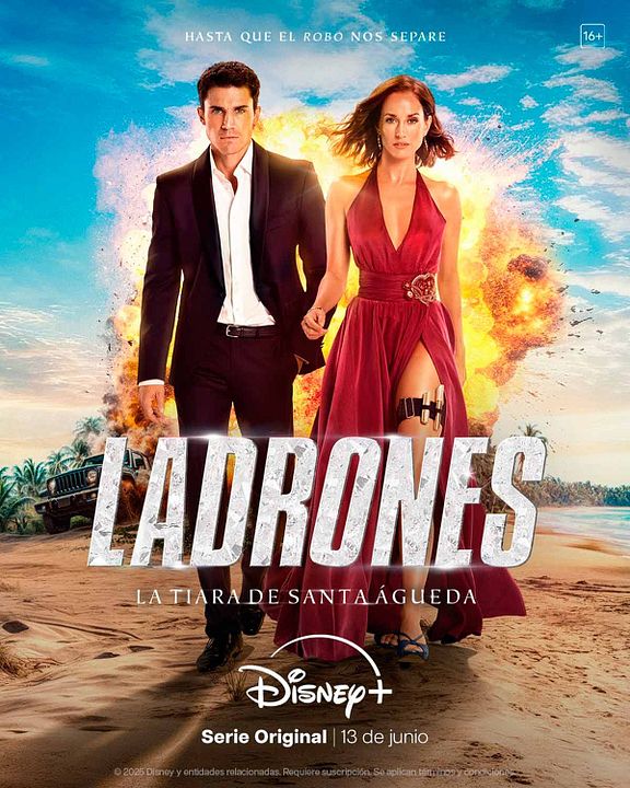 Ladrones: la tiara de santa Águeda : Cartel