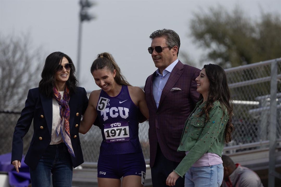 Foto Paulina Chavez, Jon Hamm, Demi Moore