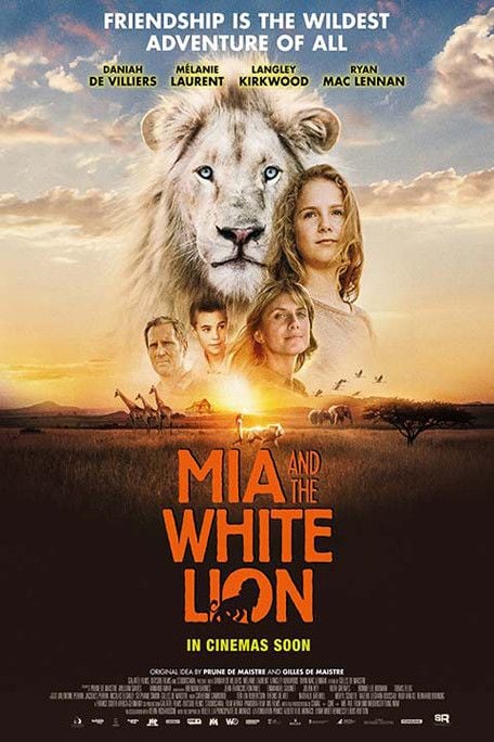 Mia y el león blanco : Cartel