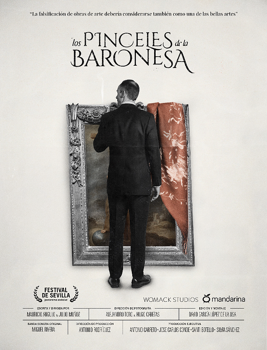 Los pinceles de la Baronesa : Cartel