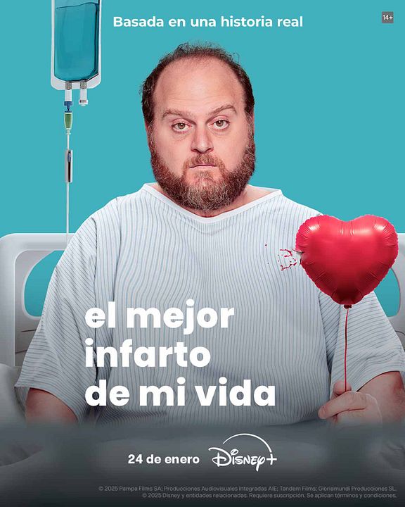 El mejor infarto de mi vida : Cartel