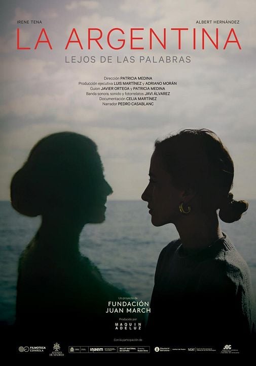 La Argentina. Lejos de las palabras : Cartel