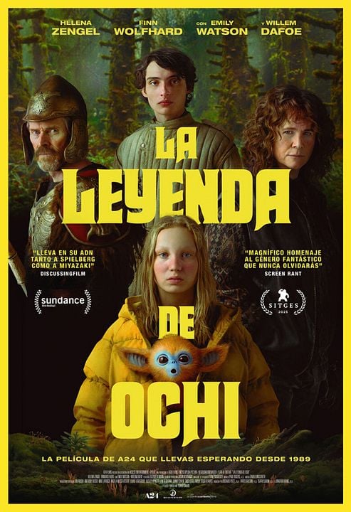 La leyenda de Ochi : Cartel