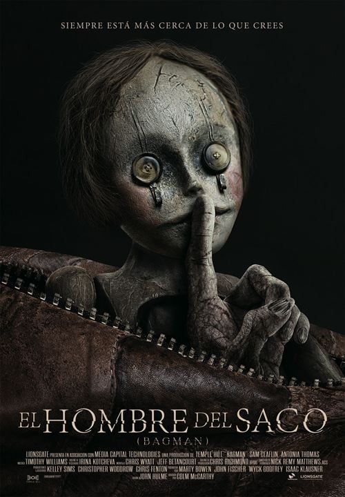 El hombre del saco (Bagman) : Cartel