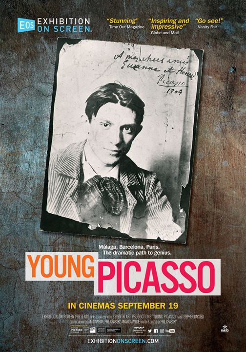 El joven Picasso : Cartel
