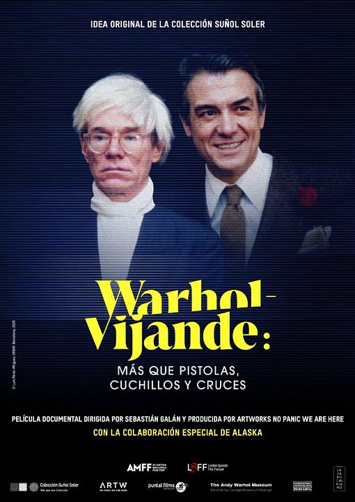 Warhol-Vijande: Más que pistolas, cuchillos y cruces : Cartel