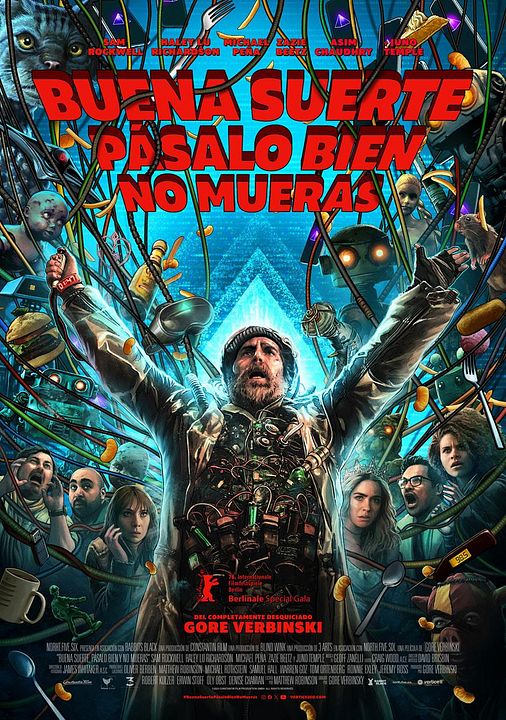 Buena suerte, pásalo bien, no mueras : Cartel