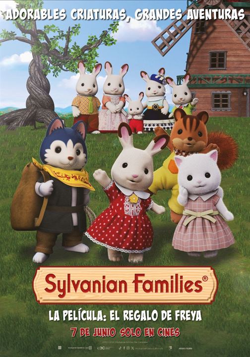 Sylvanian Families la película: Un regalo de Freya : Cartel