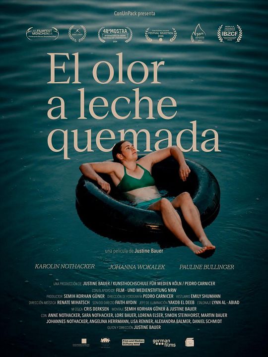 El olor a leche quemada : Cartel