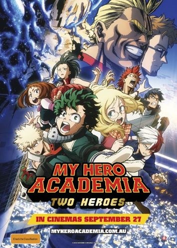 My Hero Academia: Dos Héroes : Cartel