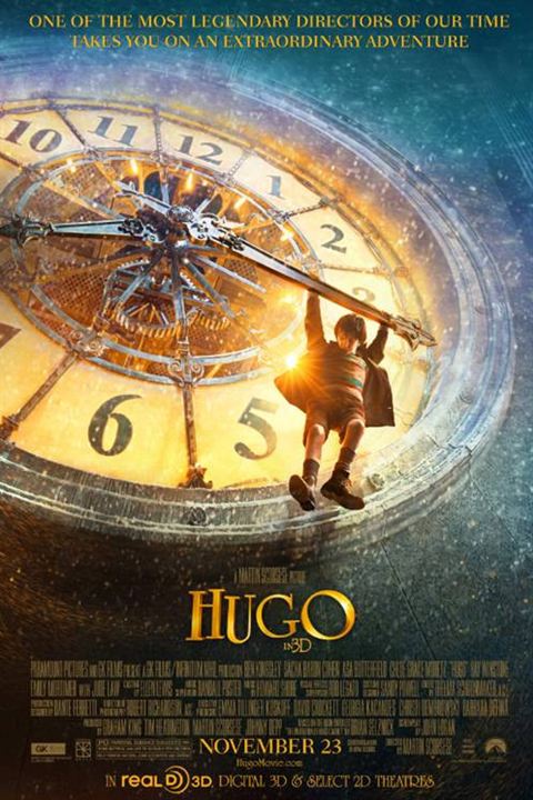 La invención de Hugo : Cartel