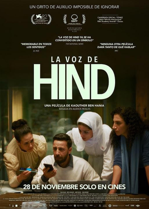 La voz de Hind : Cartel