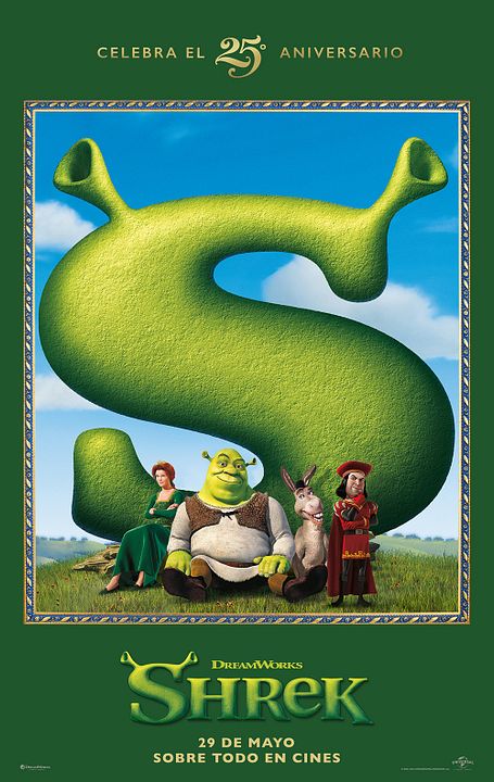 Shrek 25 aniversario : Cartel