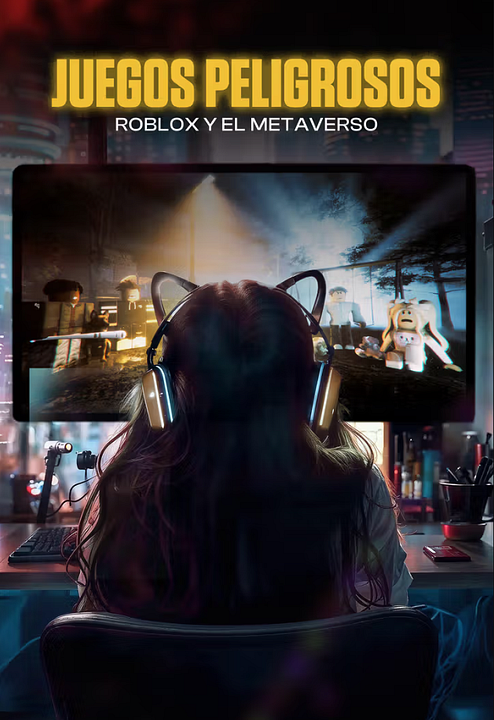 Juegos peligrosos: Roblox y el Metaverso : Cartel