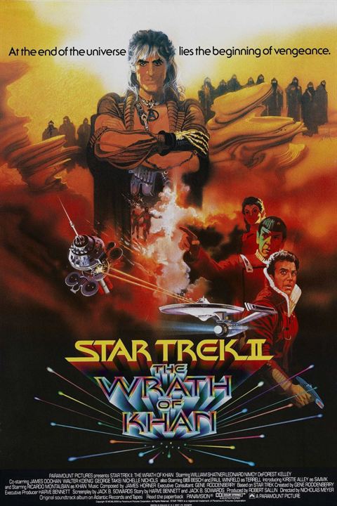 Star Trek II: la ira de Khan : Cartel